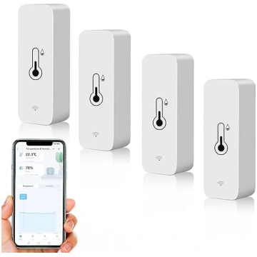 Wi-Fi viedais termometrs higrometrs, digitālais mi