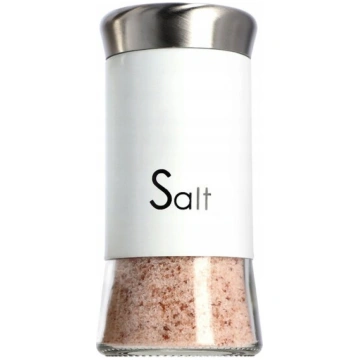 Salt Shaker Salt Seasoner White Container 150ml