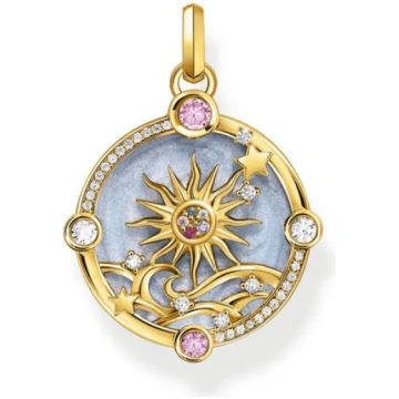 Thomas Sabo Cosmic Amulet Pendant with Sun Hot Pro