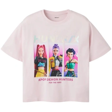 Name It - Nkfmaja Kpop Ss Nreg Top Box Lnoos Sky -