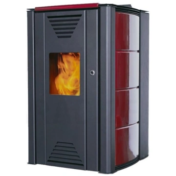 Thermoflux granulu kamīns-krāsns ar apkures piesl 