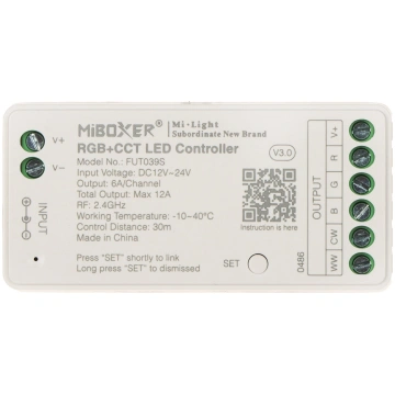 MiBoxer LED LIGHTING CONTROLLER FUT039S 2.4 GHz RG