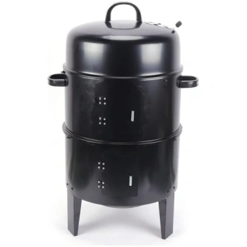 3-in-1 kokogļu grils kūpinātājs Kūpinātājs mucā Kū