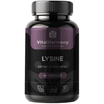 VitalHarmony Lizīns kapsulas N90