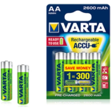 VARTA AA Mignon NiMH HR06 1.2V/2600mAh 4Pack ( 400