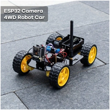 Gudrais Robota Auto Starts Komplekti ar ESP32 Kame