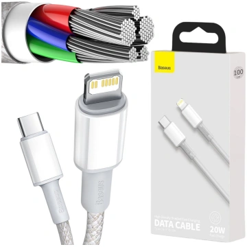 USB-C / Lightning iPhone kabelis Baseus Cafule CAT