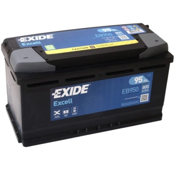 EXIDE - EXIDE EXCELL EB950 0/1 - 12V | 800A | 95Ah