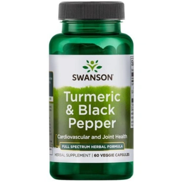 Turmeric & Black Pepper Uztura bagātinātājs kurkum