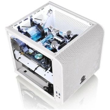 THERMALTAKE PC case Core V1 Mini-ITX Window - Snow