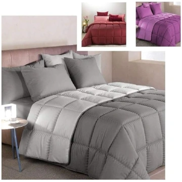 Caleffi sega Modern Queen-size Microfibre Plain Gr