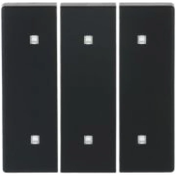 Rocker for Electronic push button Three-part rocke
