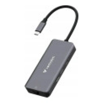 HUB Verbatim USB-C/HDMI/3xUSB-A 3.2/RJ45 alumīnijs