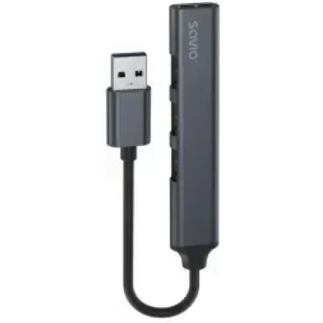 Savio USB-A uz 3 × USB-A 2.0 | 1 × USB-A 3.1 Gen 1