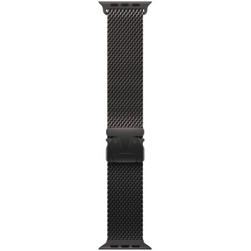 Siksniņa Apple Watch 49mm Black Titanium Milanese 