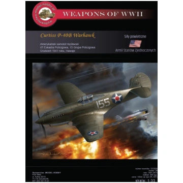 Amerykański Myśliwiec P-40 B - Malowanie z Pearl H