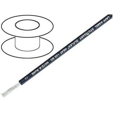 Wire; ÖLFLEX® HEAT 125 SC; 1x16mm2; stranded; Cu; 