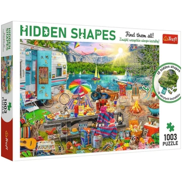 Trefl Puzzle Hidden Shapes, em, 1003 , Trefl 10677