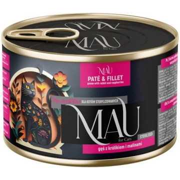 MAU Pate and Fillet Sterilised Goose with rabbit a