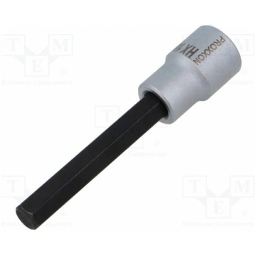 Socket: hex key-bit; HEX 10mm; 1/2"; Socket bit le