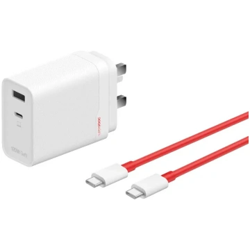 OnePlus SUPERVOOC 120W GaN tīkla lādētājs ar divie