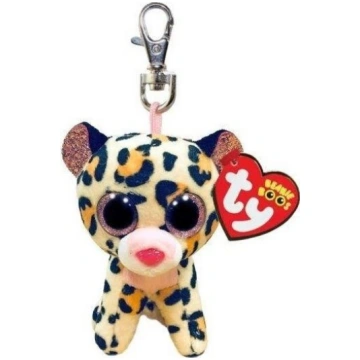 Breloczek TY Beanie Boos Livvie - Brazowy leopard 