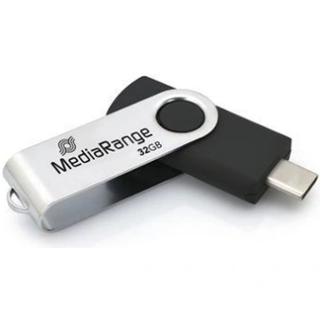 MEMORY DRIVE FLASH USB-C 32GB/MR1952 MEDIARANGE MR