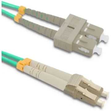 Qoltec Fiber optic patch cord LC/UPC - SC/UPC | Mu