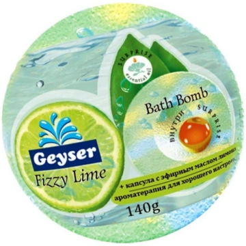 GEYSER Bumba vannām Fizzy Lime, 140 g
