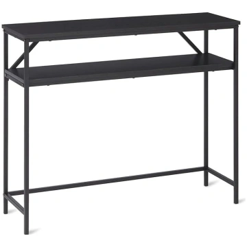 Amazon Basics Rectangular Console Table with Shelf