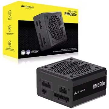 Corsair RM650e (2025), 650W, 80PLUS Gold, ATX 3.1,