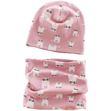 WYTbaby Baby Adīta cepure + cilpas šalles komplekt