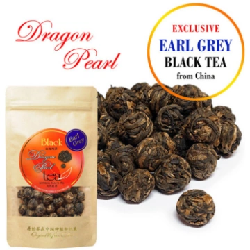 Exclusive EARL GREY DRAGON PEARL Black tea - Ekskl