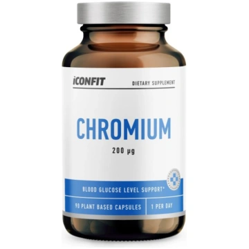 ICONFIT Capsules Chromium, 200 μg, N90 uztura bagā
