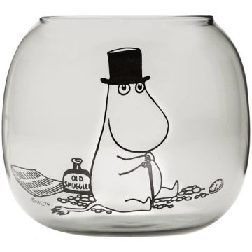 Muurla Tējas sveces svečturis Moominpappa, grey