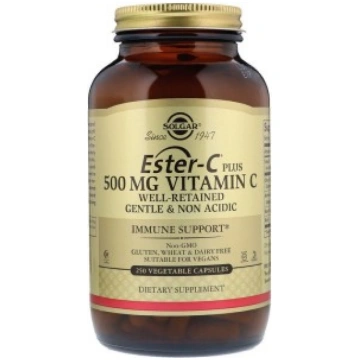 Ester-C Plus Vitamin C 500 mg Solgar 250 vcaps