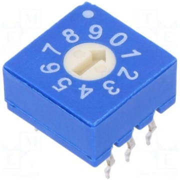 Encoding switch | DEC/BCD | Pos: 10 | THT | Rcont 