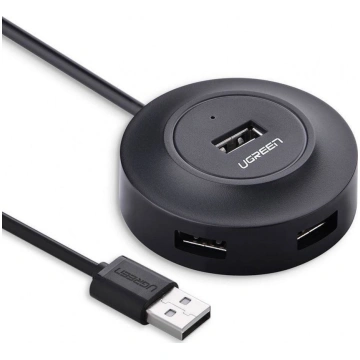 HUB USB Ugreen 4x USB-A 2.0 (UGR600BLK)