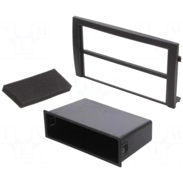 Radio frame | Škoda | 2 DIN | black ACV 281340-02-