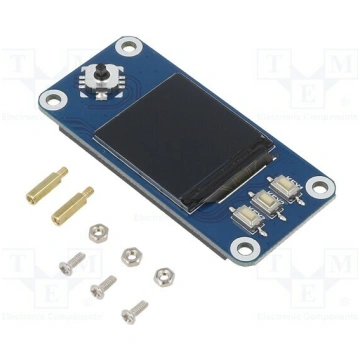 Display: LCD; graphical,matrix IPS; 240x240; 65x30