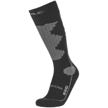 PAC Socks Ski Merino Compression Men Black/Grey