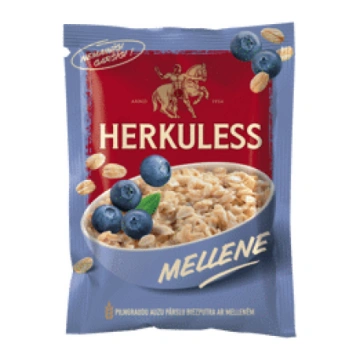Auzu pārslu biezputra HERKULESS melleņu 35g