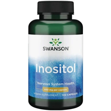 Swanson uztura bagātinātājs Inositol (mio-inozīts)