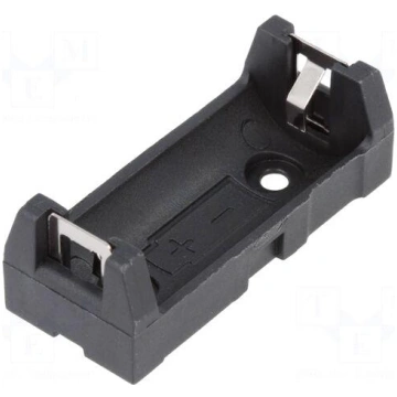 Holder | 2/3A | Batt.no: 1 | PCB,THM | for PCB KEY