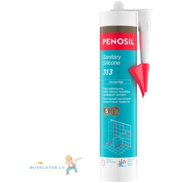 Silikons sanitār. Penosil 313c balts 300ml 31613