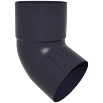 LĪKUMS NOTEKAI PVC SCALA 67° 80MM GRAF. Buvmix
