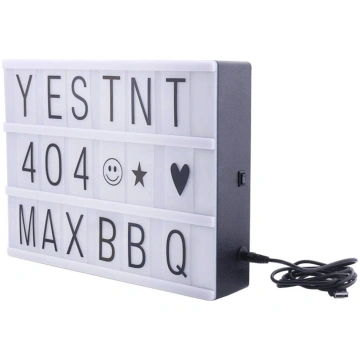 Lavagna Led LightBox retroilluminato 181774 con 96