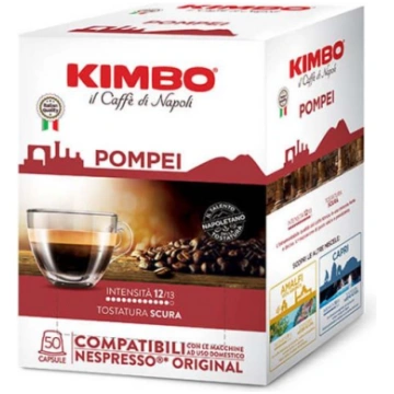 Kimbo 50 Capsule Compatibili Nespresso Pompei