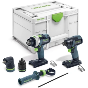 Festool Akumulatora Skrūvgriežu un Urbju Komplekts