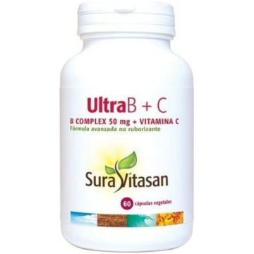 Ultra B Complex + C 60 Capsules Sura Vitasan
